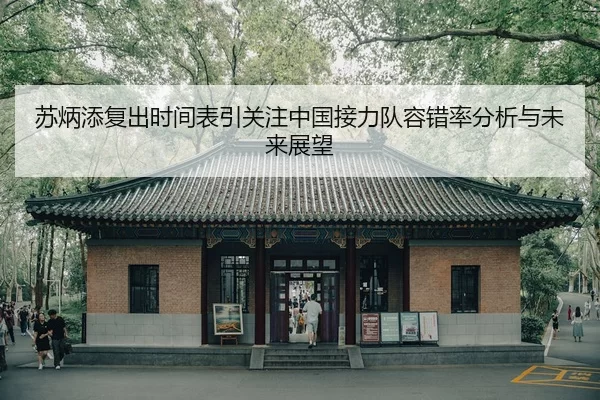 苏炳添复出时间表引关注中国接力队容错率分析与未来展望