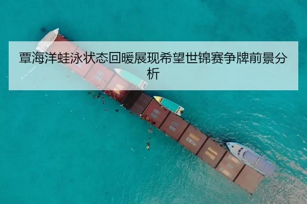 覃海洋蛙泳状态回暖展现希望世锦赛争牌前景分析